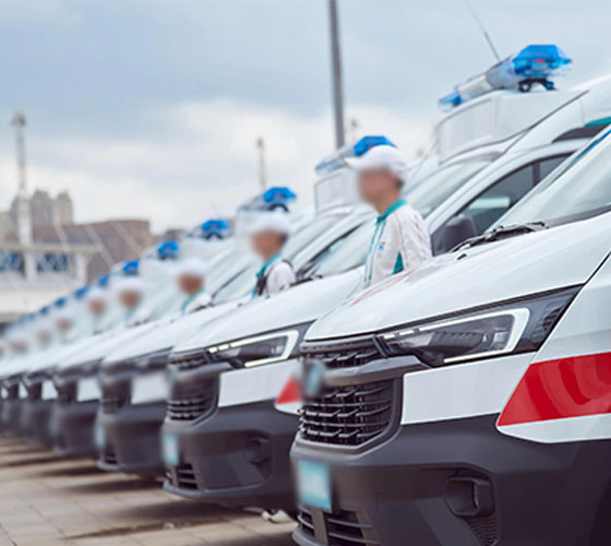 大方县服务车队展示